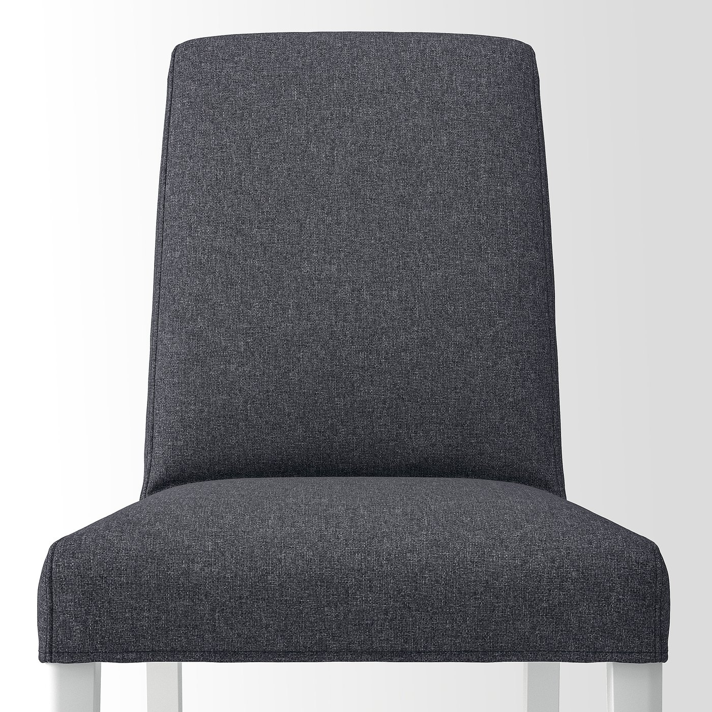 IKEA BERGMUND ベリムンド ダイニングチェア×2 BERGMUND ベリムンド チェアカバー, オッルスタ ライトグレー - IKEA