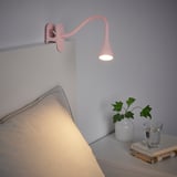 NÄVLINGE ネーヴリンゲ LEDクリップ式スポットライト, ライトピンク