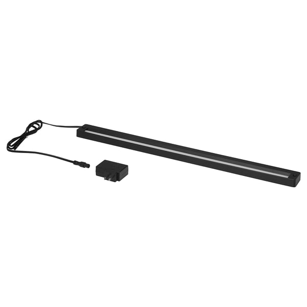 NON ノン LEDワークトップ照明, ブラック, 60 cm