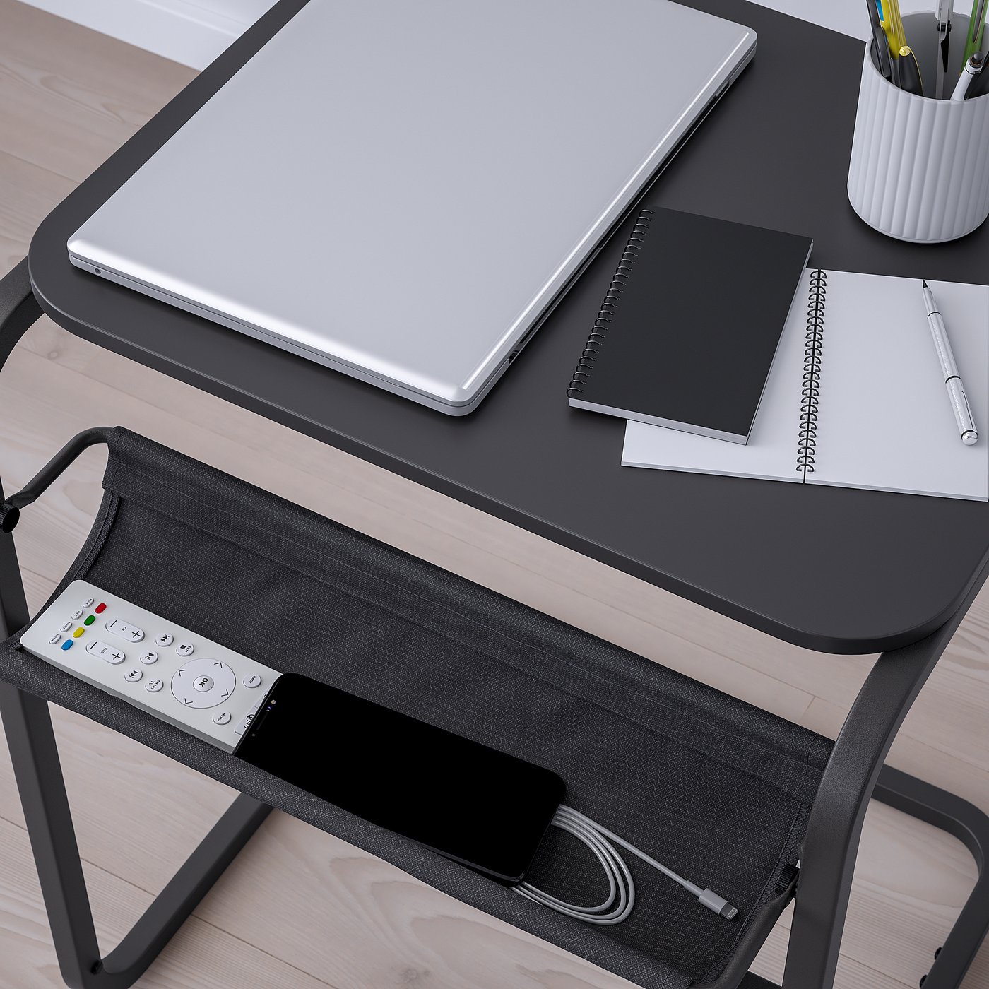 ikea オルデルダーレン　サイドテーブル OLDERDALEN オルデルダーレン サイドテーブル, グレーグリーン/パイン