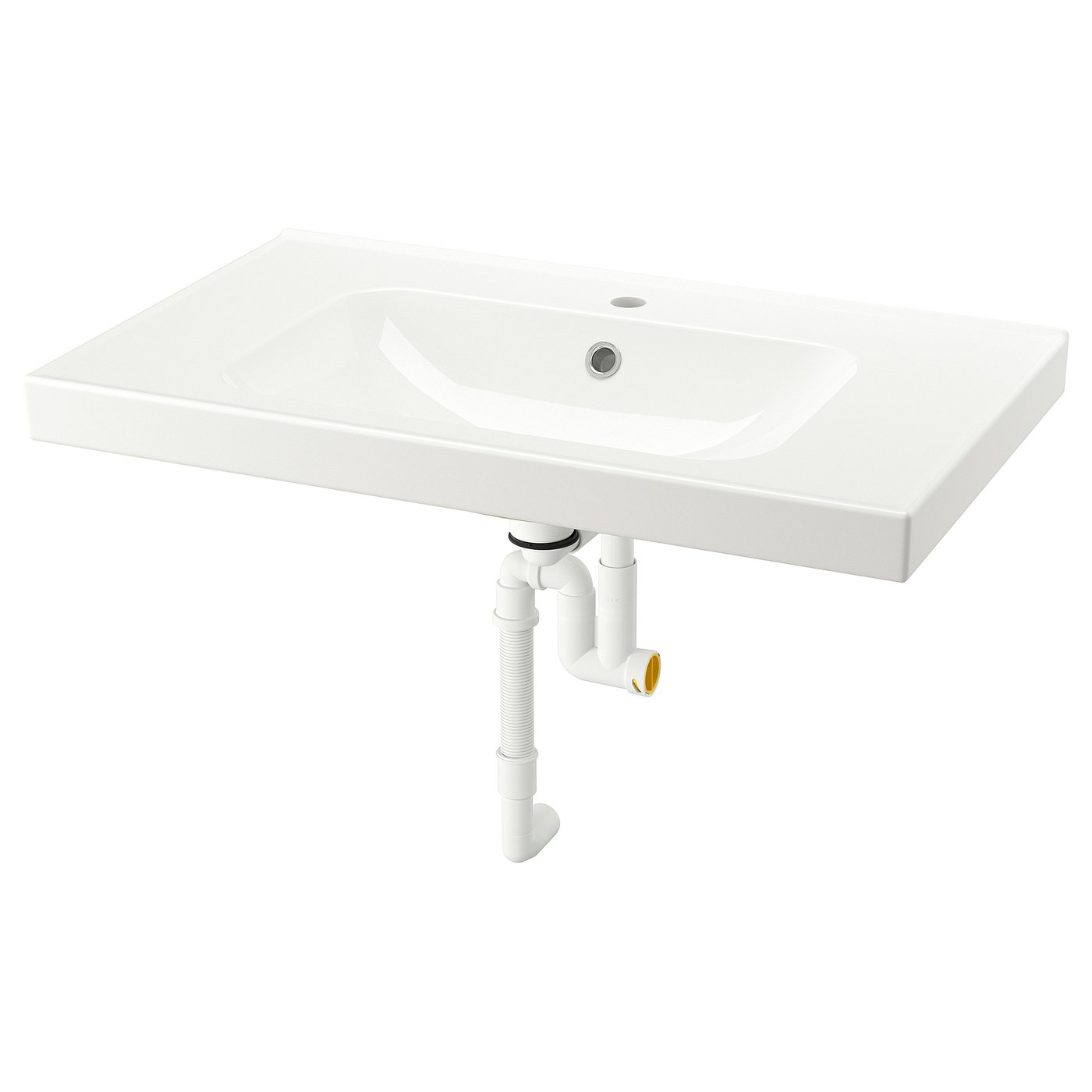 IKEA 洗面ボウルTVALLEN 未使用品 TVÄLLEN トヴェレン シングル洗面ボウル, 64x43x5 cm - IKEA