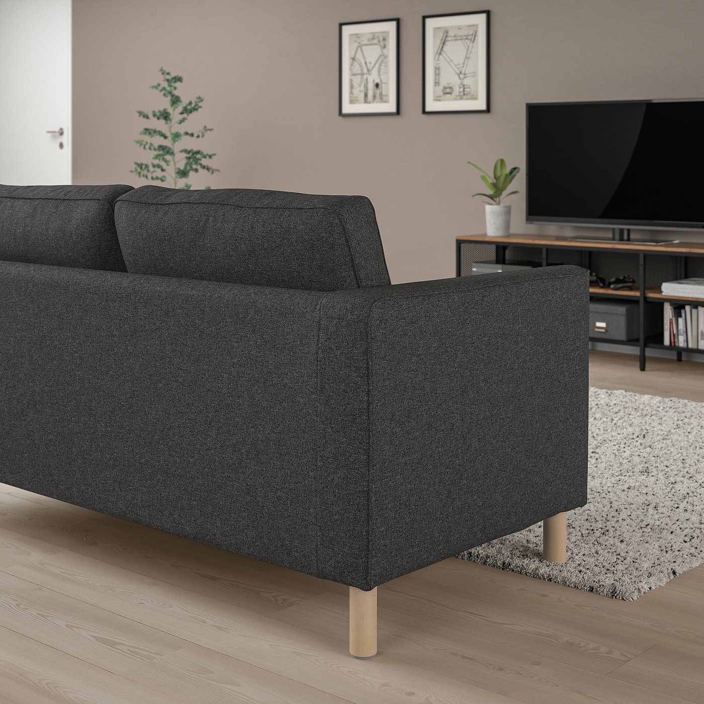 【puffins さま用】　IKEA ソファ カルルスタード IKEA Karlstadのソファカバー - パフォーマンススリップカバー