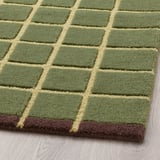 POSTKONTOR ポストコントール 玄関マット 室内用, グリーン, 40x60 cm