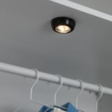 RAMSTA ラムスタ LEDミニランプ, 電池式 ブラック
