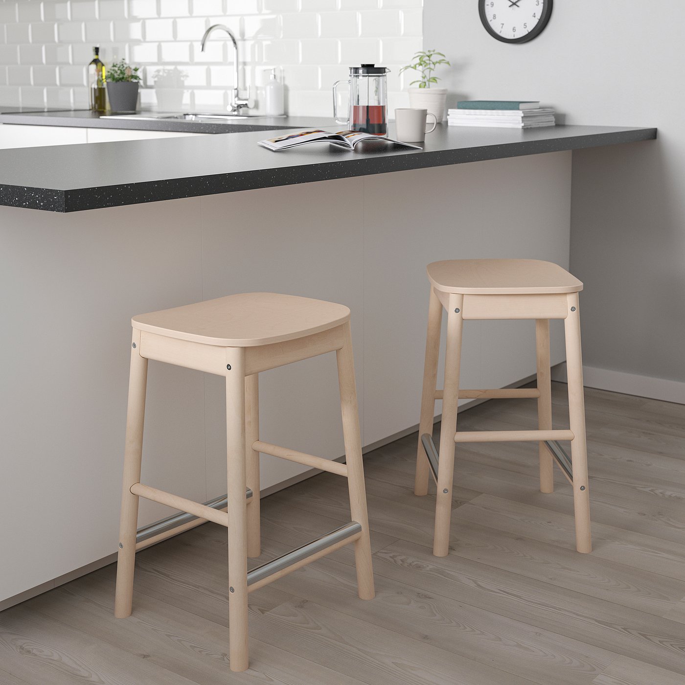 【美品】IKEA RÖNNINGE ローニンゲ バースツール ハイスツール 北欧 IKEA RÖNNINGE ローニンゲ バースツール ハイスツール