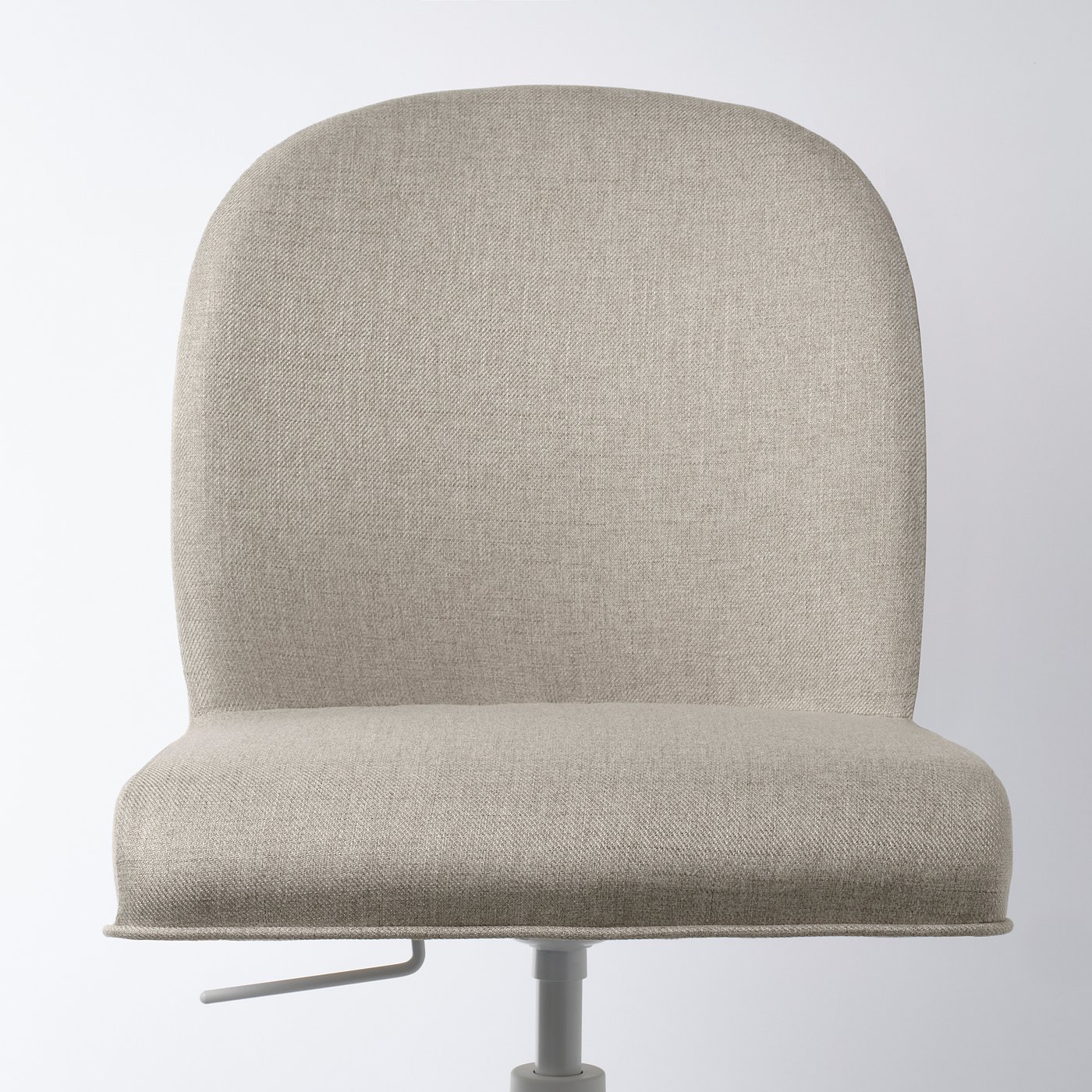 ROSENTORP ローセントルプ 回転チェア, ホワイト/キランダ ライト