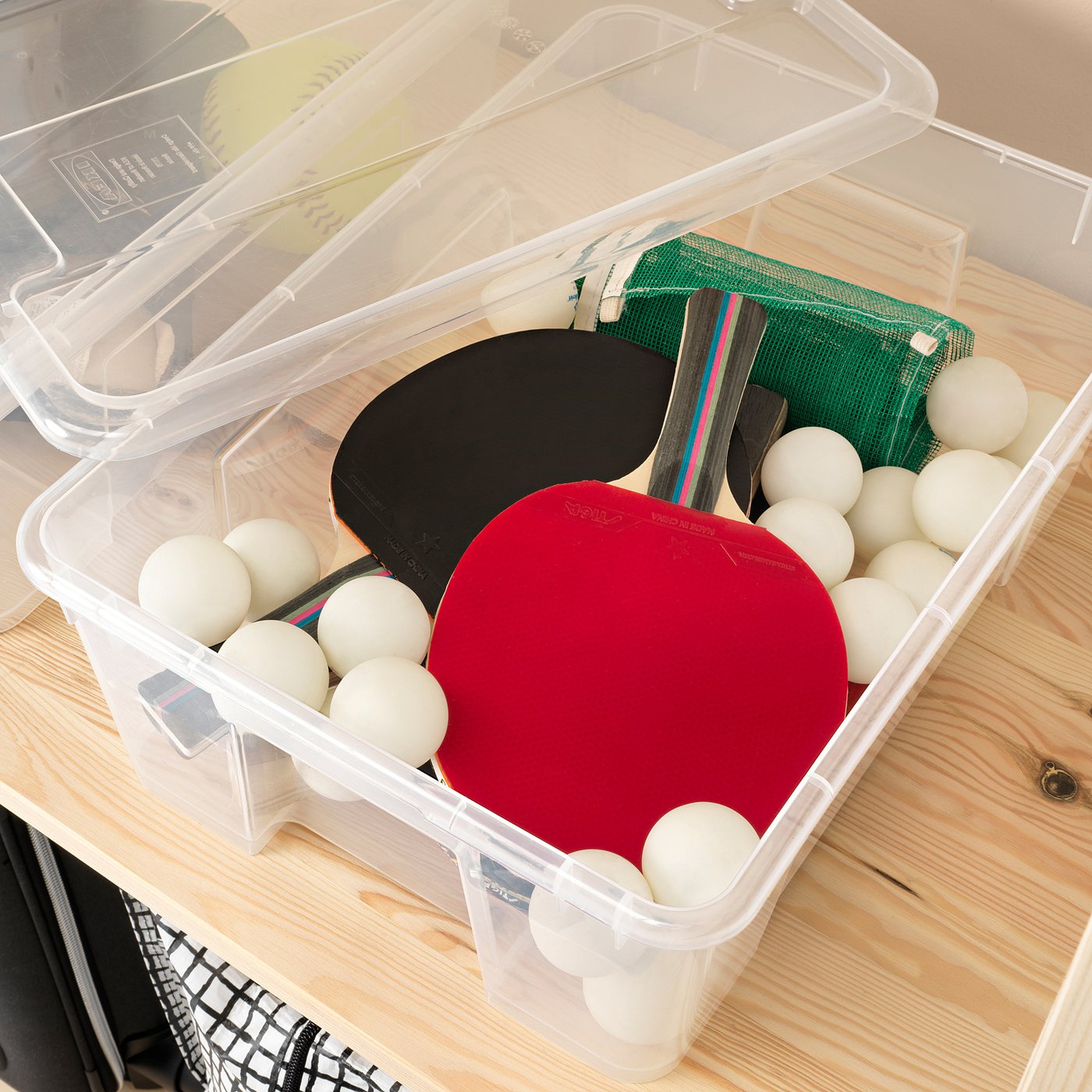 SAMLA サムラ ボックス, 透明, 39x28x14 cm/11 l - IKEA