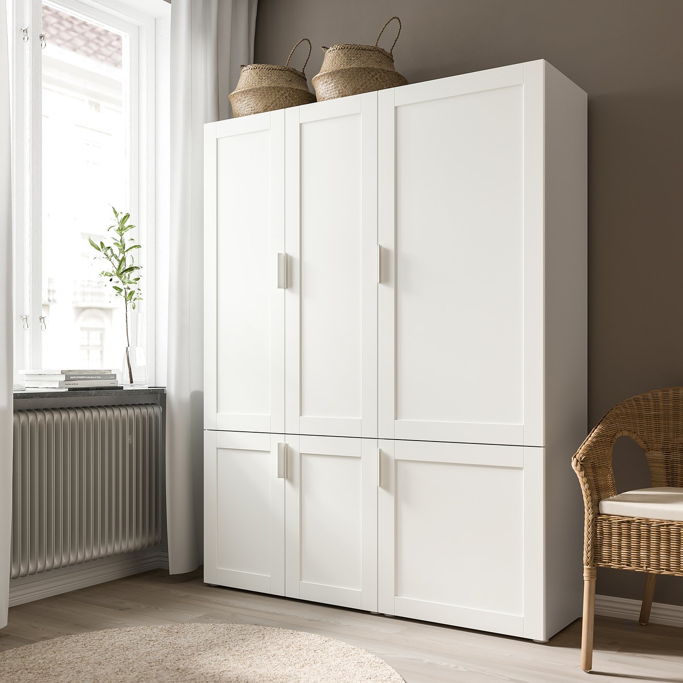 IKEA PLATSA プラッツァ sannidal イケア サンニダール SANNIDAL サンニダール 扉, ホワイト, 60x120 cm - IKEA