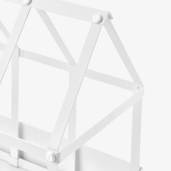 SENAPSKÅL セナープスコール デコレーション グリーンハウス, 室内/屋外用 ホワイト, 29 cm