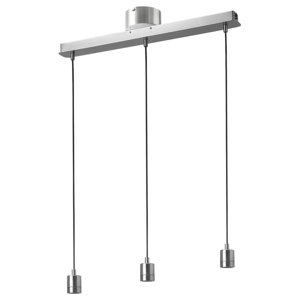Skaftet スカフテート トリプルコードセット 天井取り付け用 ニッケルメッキ 長方形 Ikea
