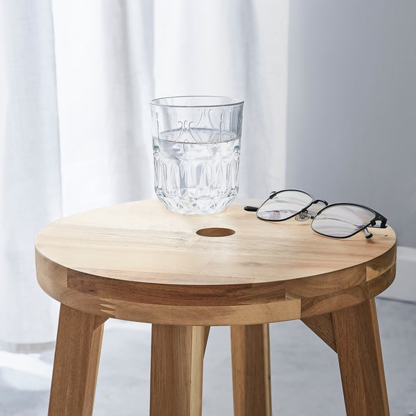 SKOGSTA スコグスタ スツール, アカシア材, 30 cm - IKEA