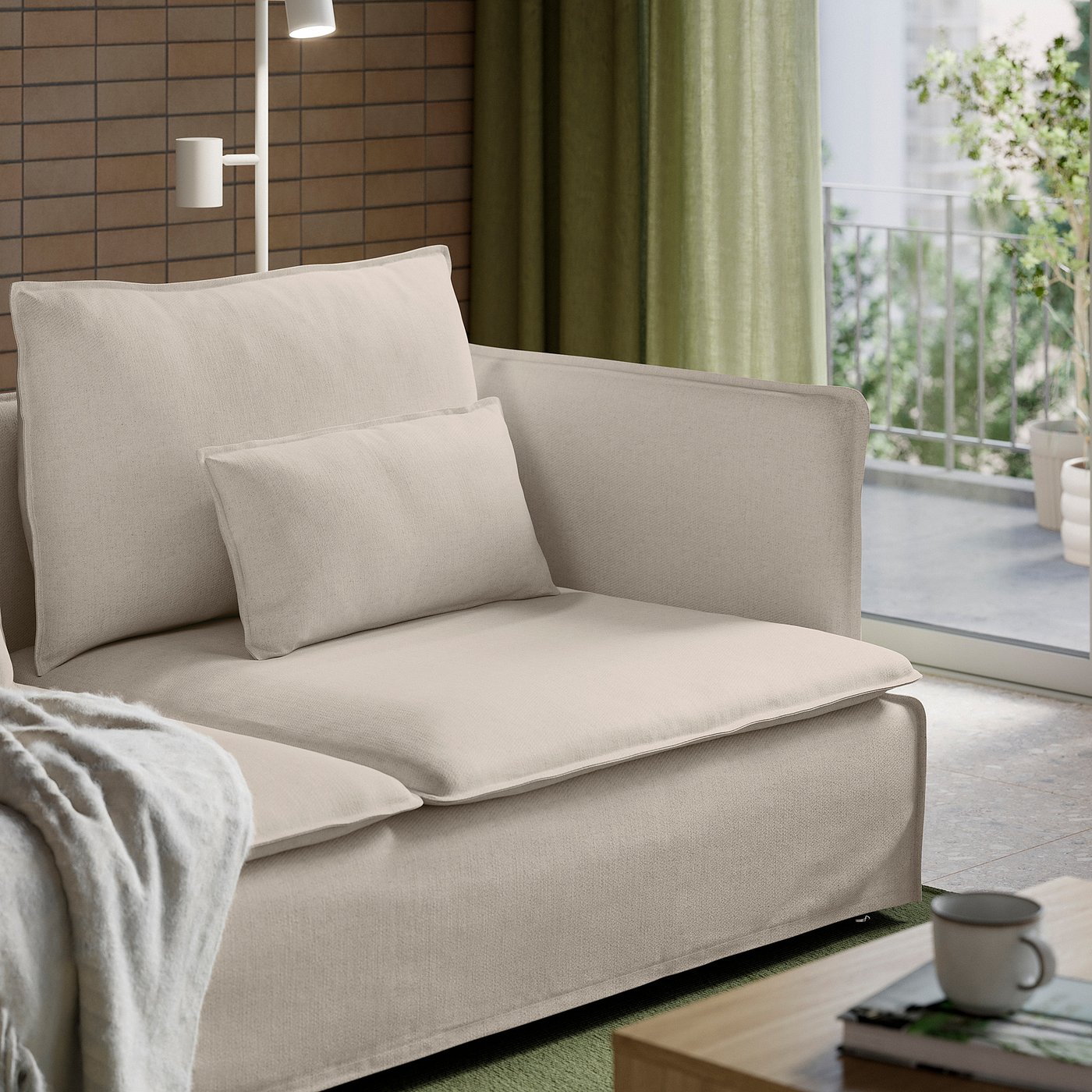SÖDERHAMN ソーデルハムン 3人掛けソファ, グランセル ナチュラル - IKEA
