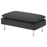 SÖDERHAMN ソーデルハムン カバー オットマン用, フリードトゥナ ダークグレー, 93x52 cm