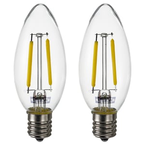 SOLHETTA ソールヘッタ LED電球 E17 250ルーメン, シャンデリア/クリア