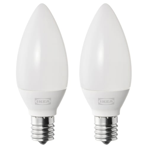 SOLHETTA ソールヘッタ LED電球 E17 250ルーメン, シャンデリア/オパールホワイト