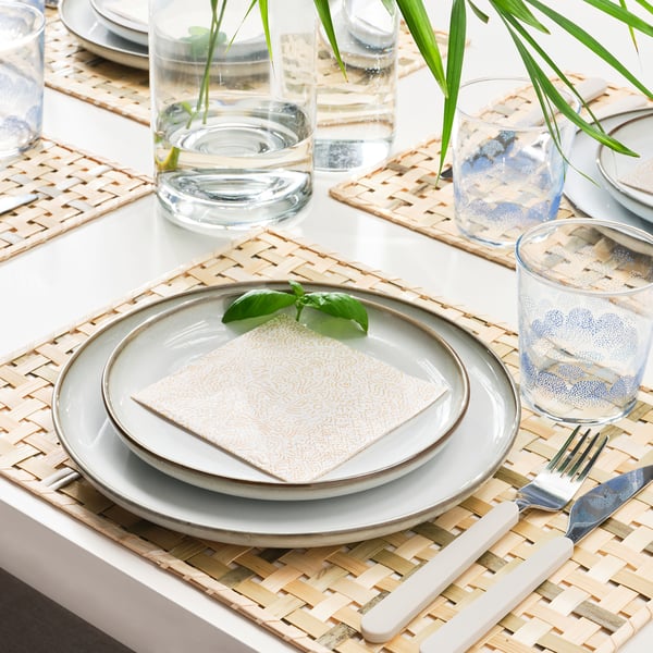 SOMMARDRÖM ソマルドローム 紙ナプキン, 24x24 cm