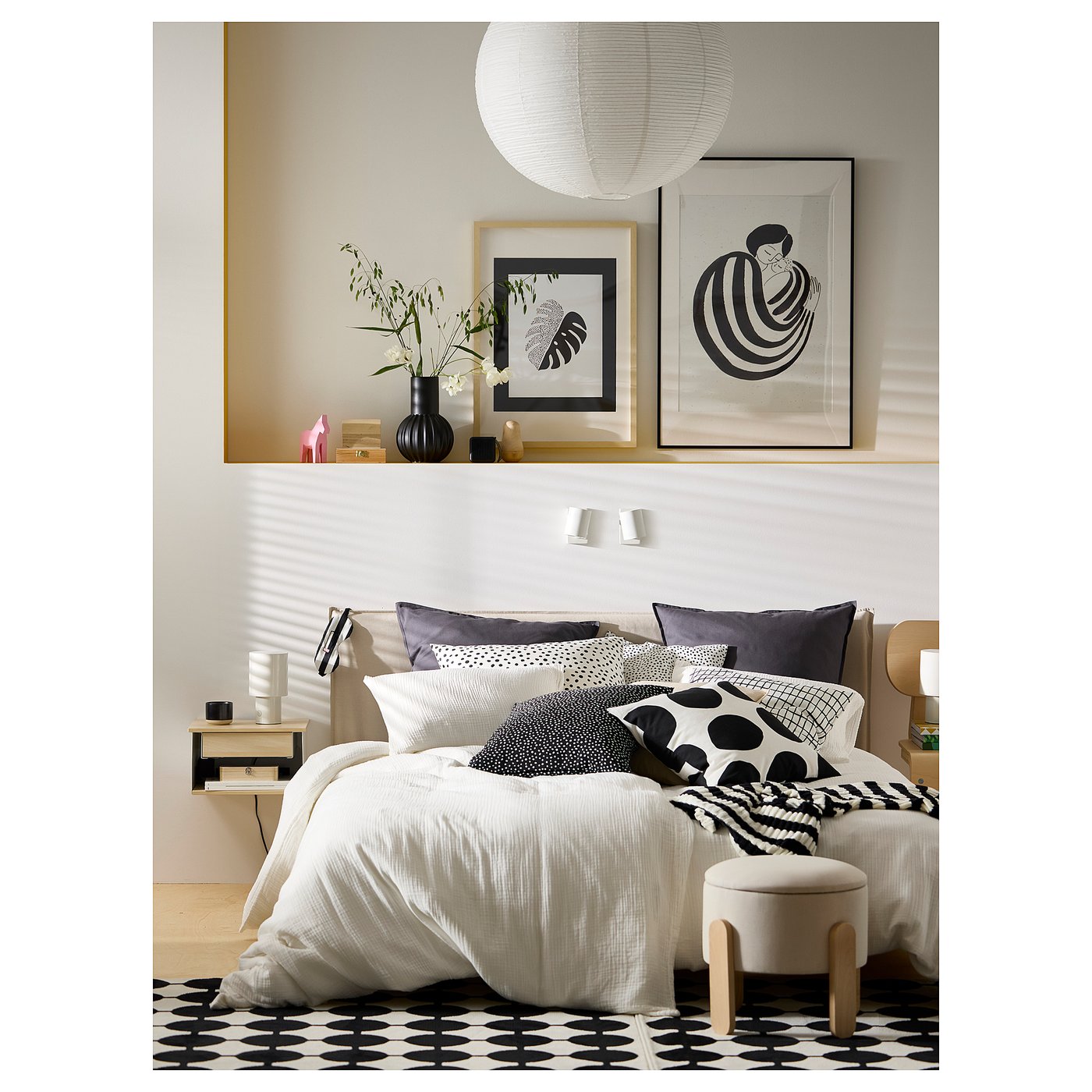 SPETSBOJ スペッツボイ テーブルランプ, 調光可能/ホワイト, 22 cm - IKEA