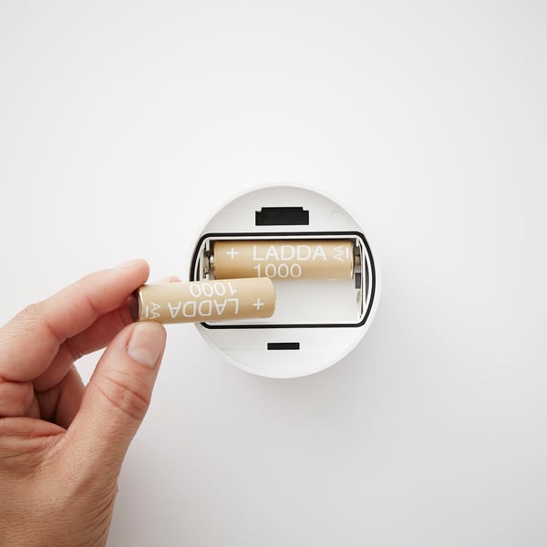 Stotta ストッタ Ledクリップ式スポットライト 電池式 ホワイト Ikea