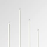 STRÅLA ストローラ LEDキャンデラブラ, 棒付きキャンディー 電池式/ホワイト