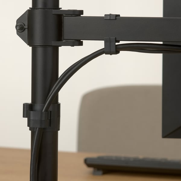 STUBBERGET ストゥブベルゲット ブラケット モニター1つ用, ブラック