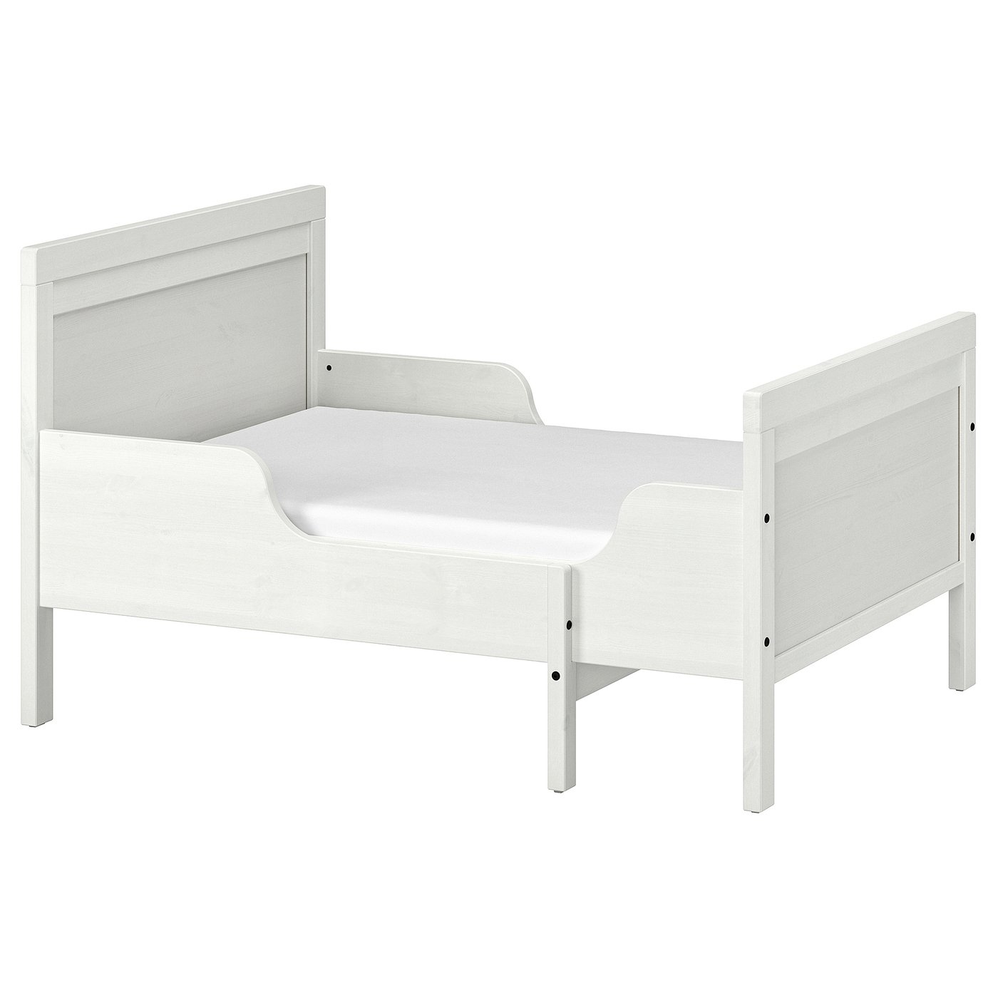 IKEAイケアベビーベッド SUNDVIKホワイトスンドヴィーク SUNDVIK スンドヴィーク ベビーベッド, ホワイト, 60x120 cm - IKEA