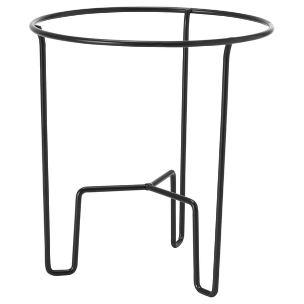 SVARTPEPPAR スヴァルトペッパル プラントスタンド, 室内/屋外用 ブラック, 21 cm