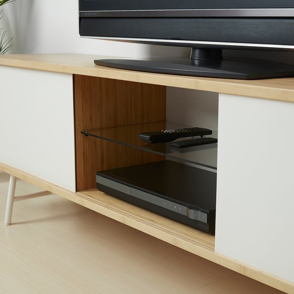 SVENARUM スヴェナルム テレビ台 引き戸付き, 竹, 170x35x54 cm - IKEA