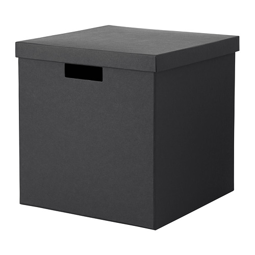 TJENA ティエナ 収納ボックス ふた付き - IKEA