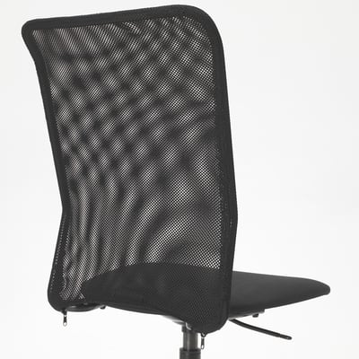 TOBERGET トーベルゲット 回転チェア, ヴィースレ ブラック