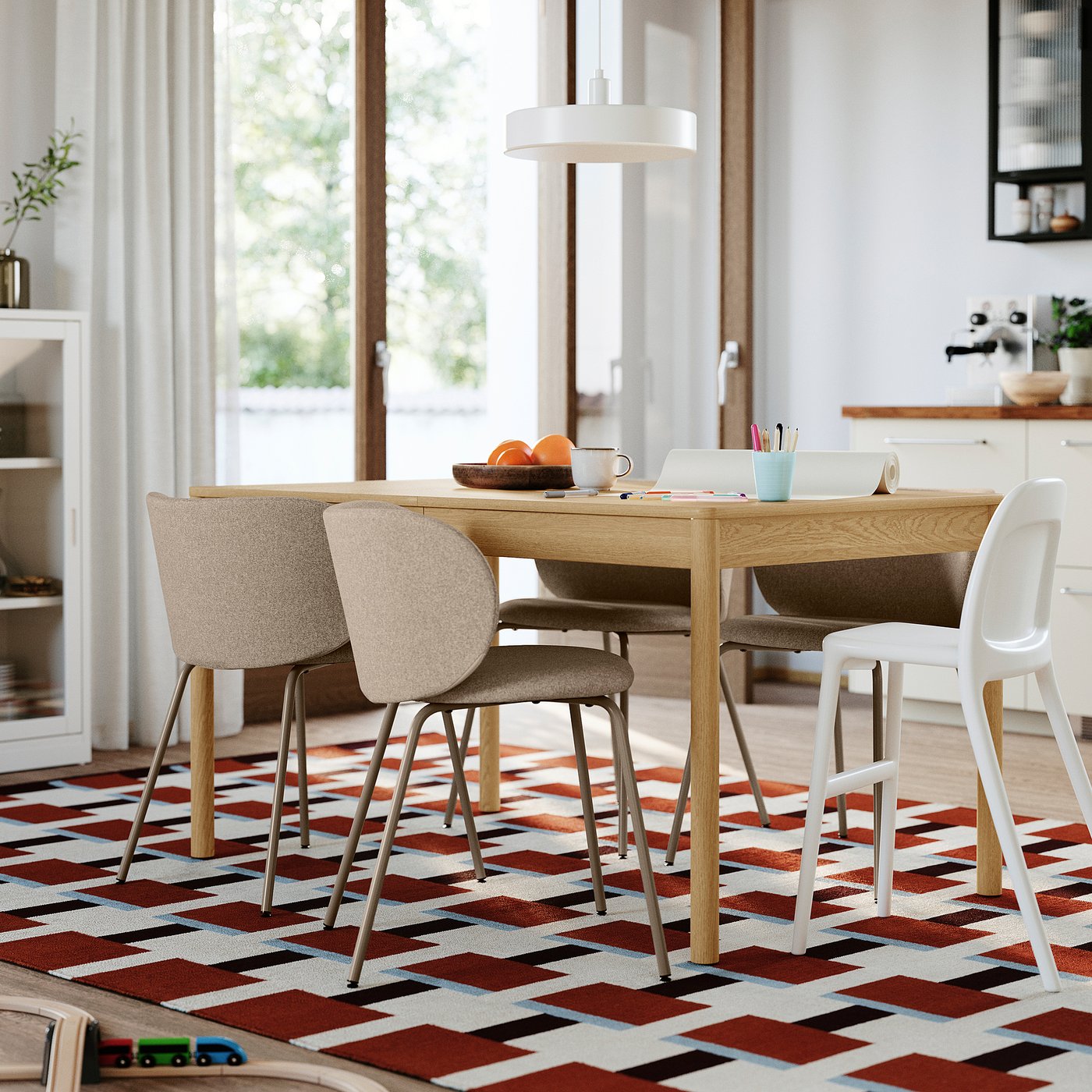 【FINAL】IKEA ダイニングテーブル　チェア4脚セット 4人用ダイニングテーブルセットの通販 - IKEA