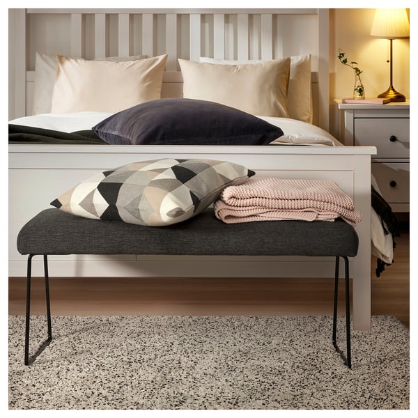 Tossberg トッスベルグ ベンチ ダークグレー 110 Cm Ikea