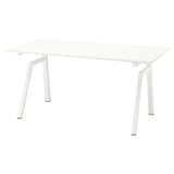 TROTTEN トロッテン デスク 昇降式, 100V/ホワイト, 160x80 cm - IKEA