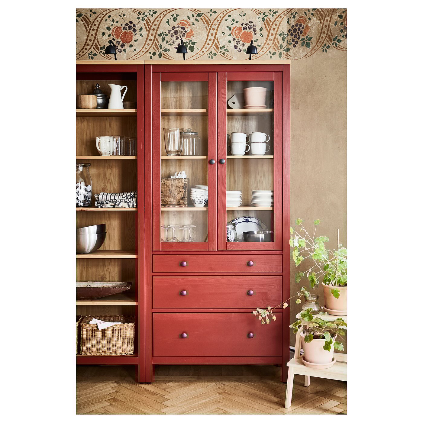 TVÄRDRAG トヴェールドラグ キャビネット照明, ブラック/調光可能 - IKEA