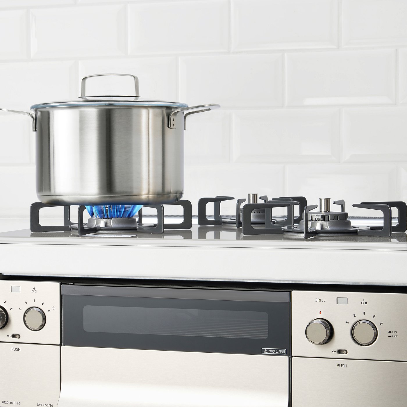 TYNDERÖ ティンデロー 都市ガス 13A12A コンロ グリル付き, 59 cm - IKEA