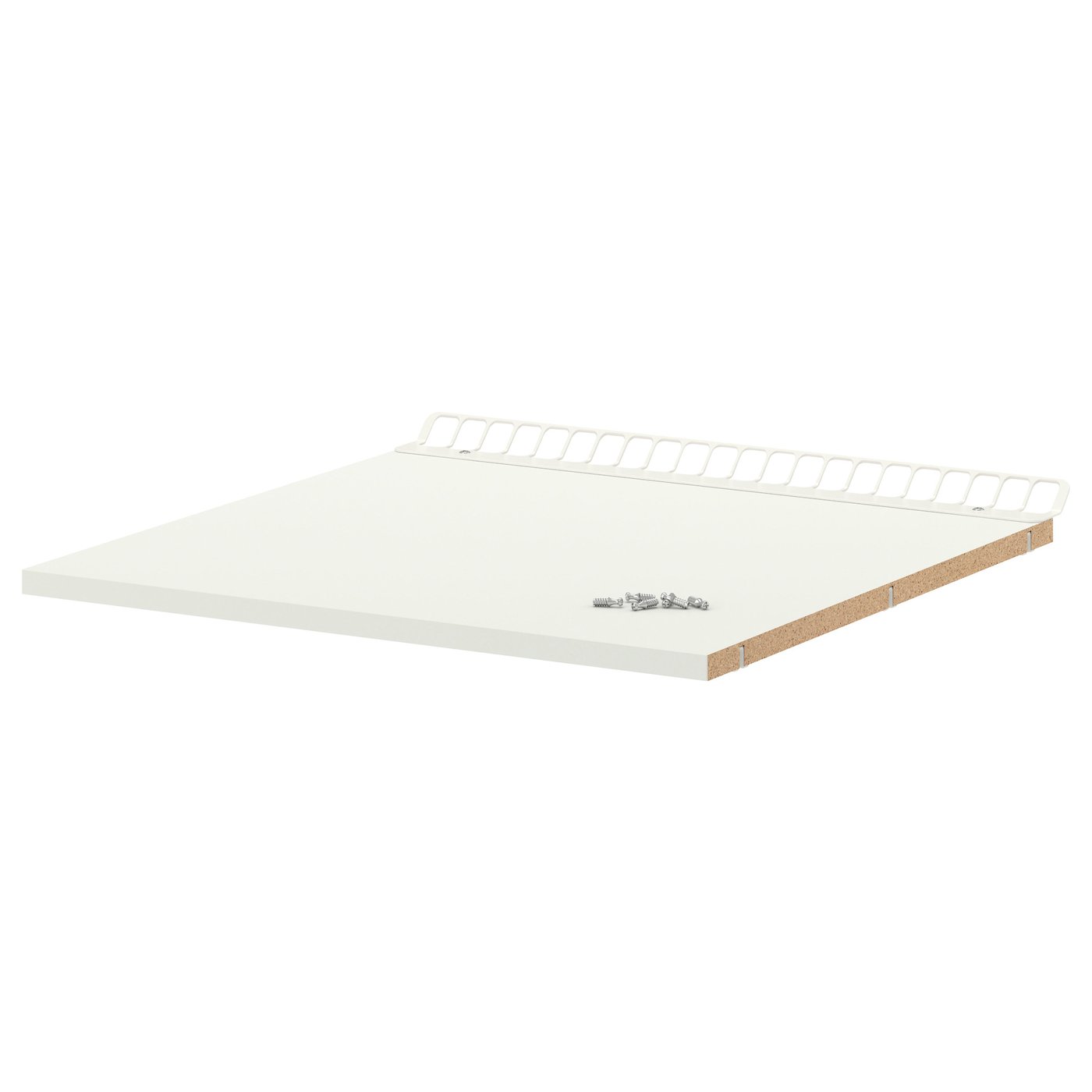 UTRUSTA ウートルスタ 固定棚 通気孔付き, ホワイト, 60x60 cm - IKEA