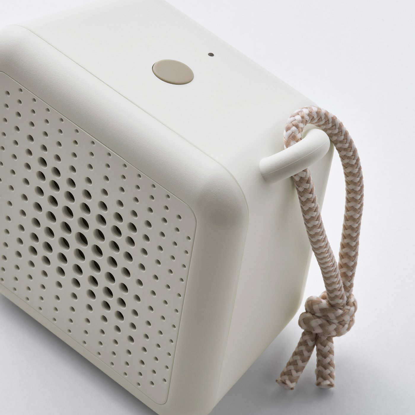 VAPPEBY ヴァッペビー ポータブルBluetoothスピーカー, 防水/ホワイト