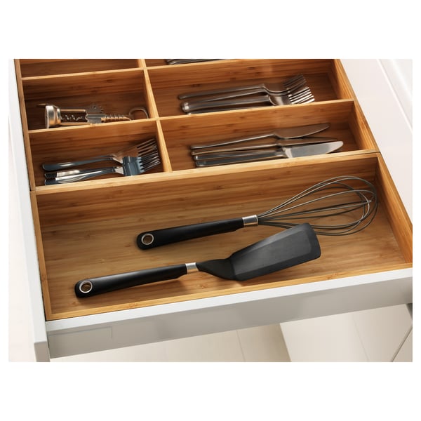 Variera ヴァリエラ キッチンツール用トレイ 竹 x50 Cm Ikea