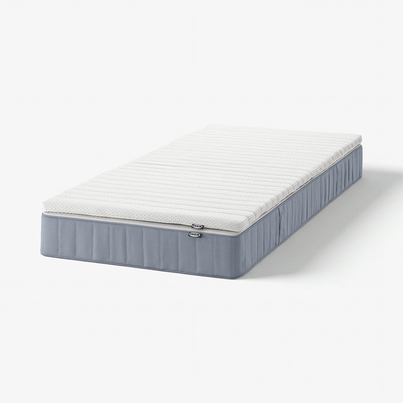 【IKEA】ヴェステロイ マットレス 160×200cm クイーンサイズ VESTERÖY ヴェステロイ マットレス＆マットレストッパー（パッド