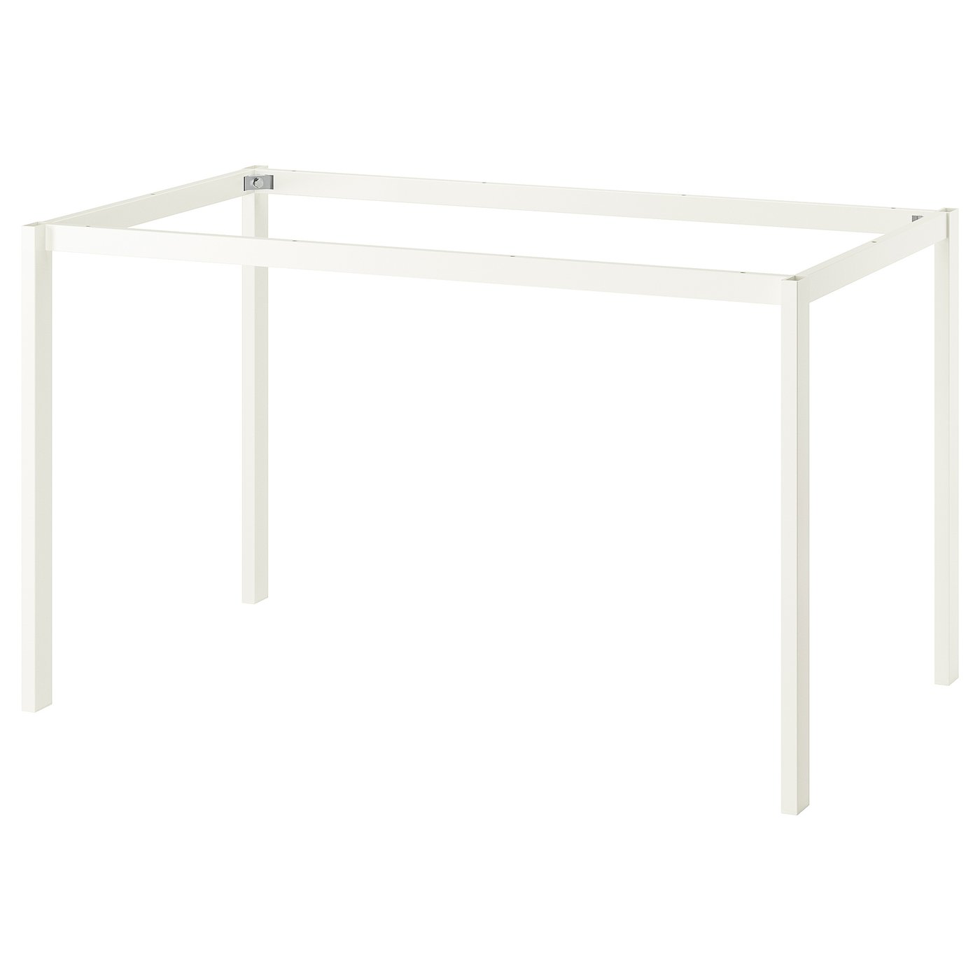 VIHALS ヴィーハルス テーブル, ホワイト/ホワイト, 125x74 cm - IKEA