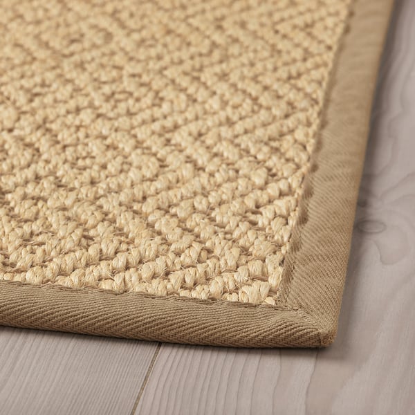 Vistoft ヴィストフト ラグ 平織り ナチュラル 80x150 Cm Ikea
