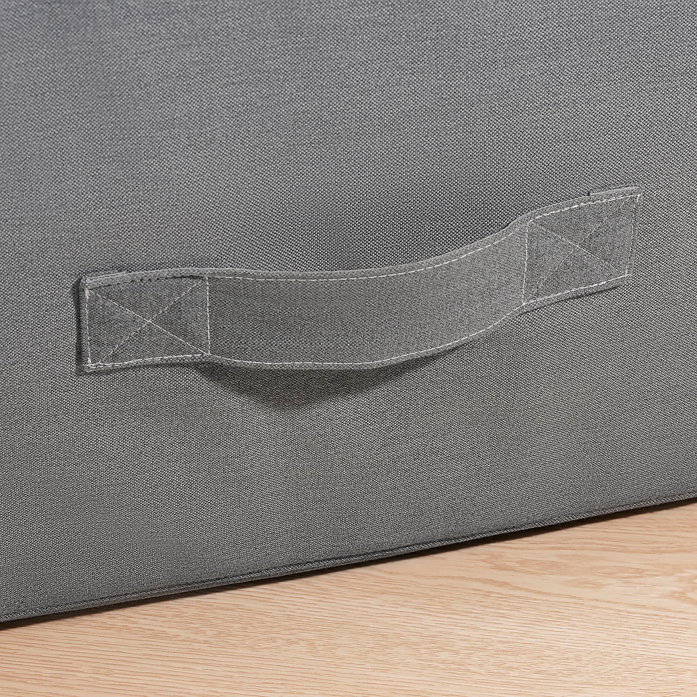 VITHÄLL ヴィトヘル マットレス/プーフ, かため/ヴィースレ グレー