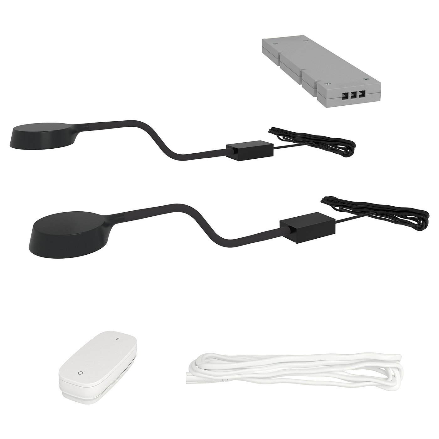 YTBERG イートベリ / TRÅDFRI トロードフリ 照明キット, ブラック - IKEA