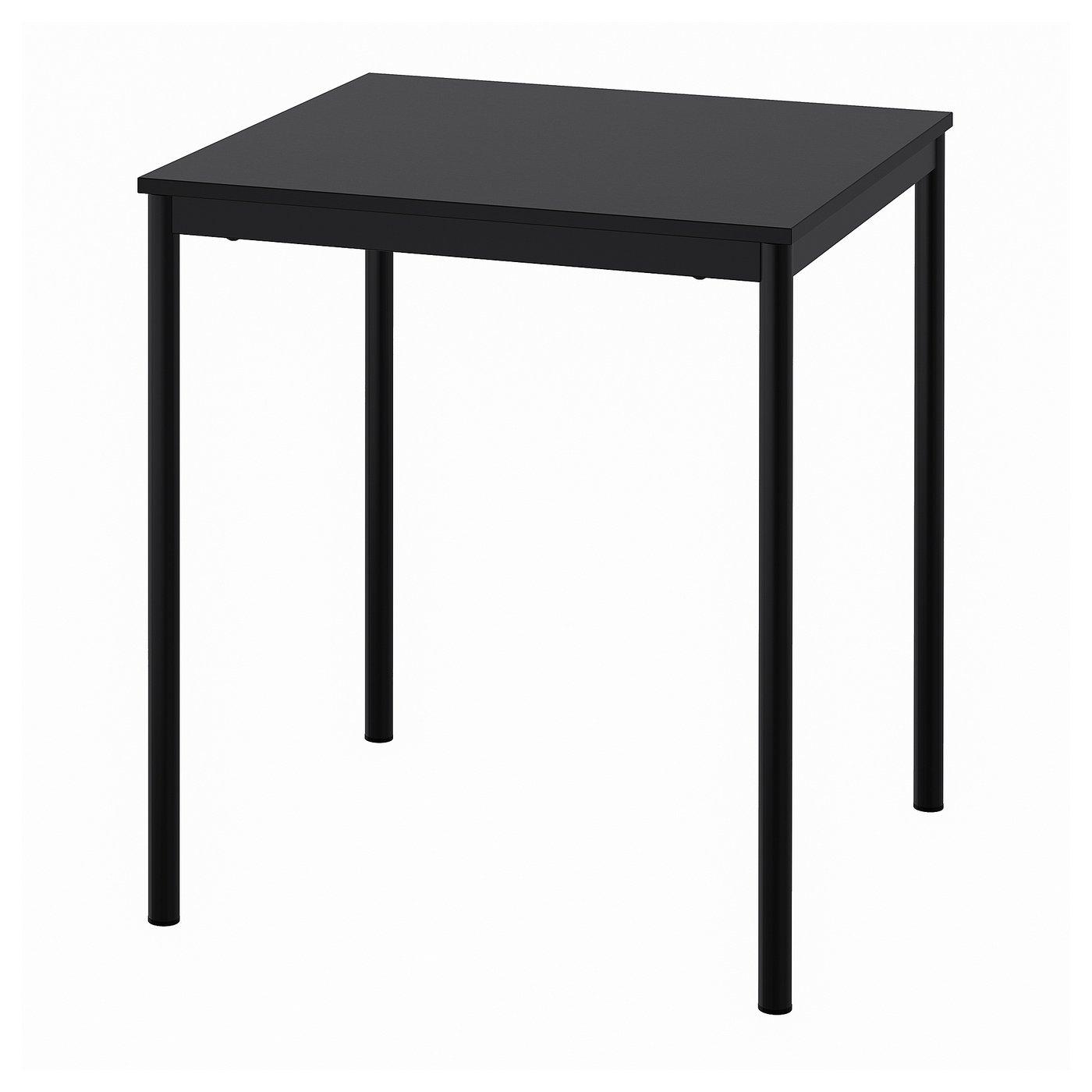 未使用　IKEA ダイニングテーブル LISABOブラック LISABO リーサボー / LISABO リーサボー テーブル＆チェア4脚