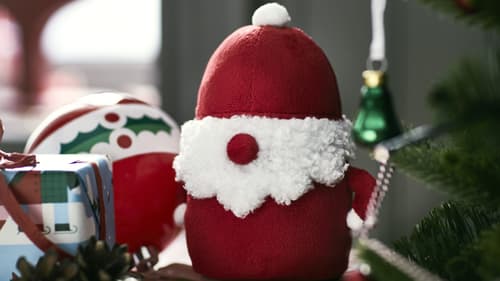 Winter table decoration