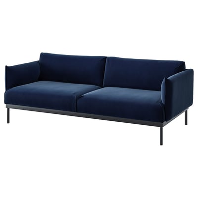 ÄPPLARYD 3-seat sofa, Djuparp dark blue