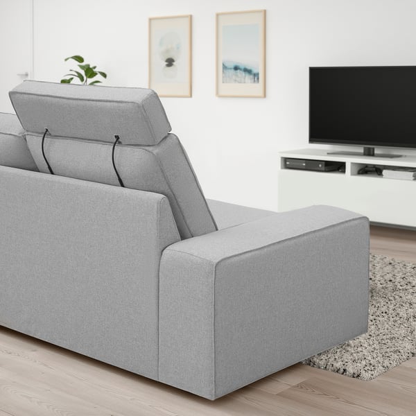 ÄSPERED Headrest, Tibbleby beige/grey