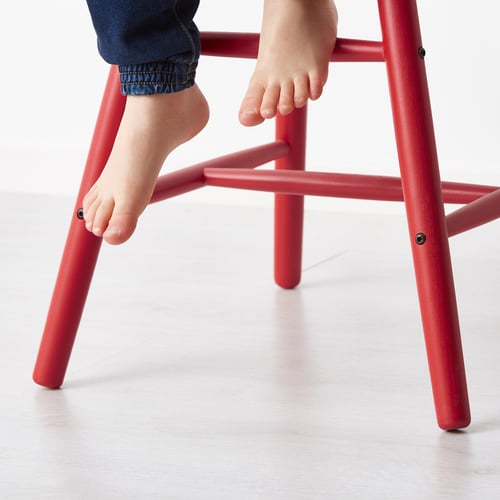 AGAM junior chair, red IKEA