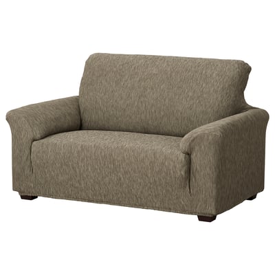 AGERÖD Cover for 2-seat sofa, beige
