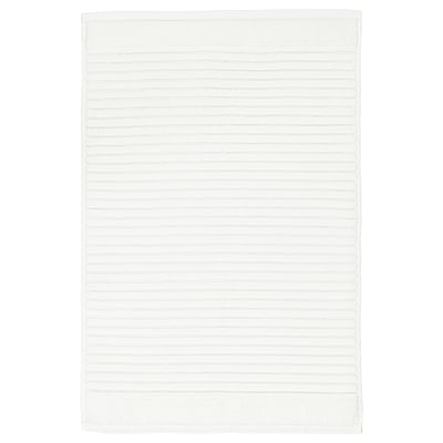 ALSTERN Bath mat, white, 40x60 cm