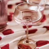 ANLEDNING Champagne coupe, light brown, 28 cl